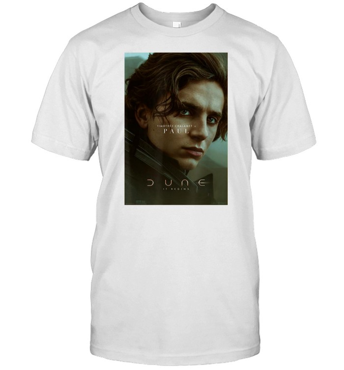 Paul Atreides Timothee Chalamet Dune 2021 T-Shirt
