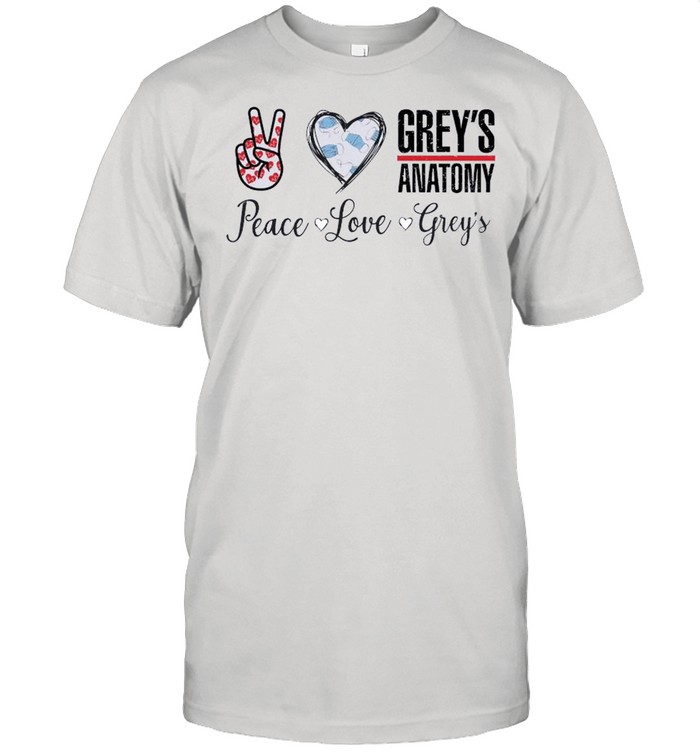 Peace Love Greys Anatomy 2021 T-Shirt