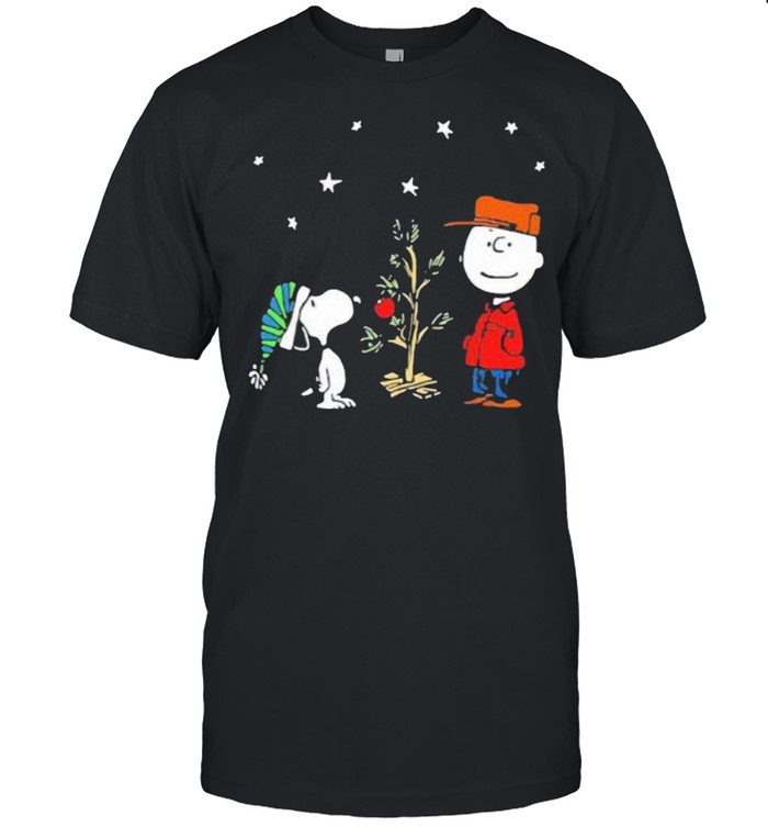 Peanuts Snoopy And Charlie Plant A Tree T-Shirt Peanuts Snoopy And Charlie Plant A Tree T-Shirt