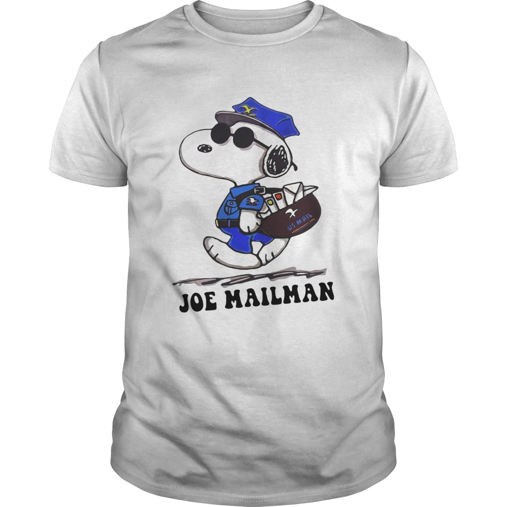 Peanuts Snoopy As Joe Mailman T-Shirt Peanuts Snoopy As Joe Mailman T-Shirt