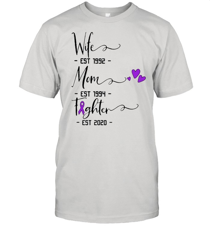 Personalizable Wife Mom Fighter T-Shirt Personalizable Wife Mom Fighter T-Shirt