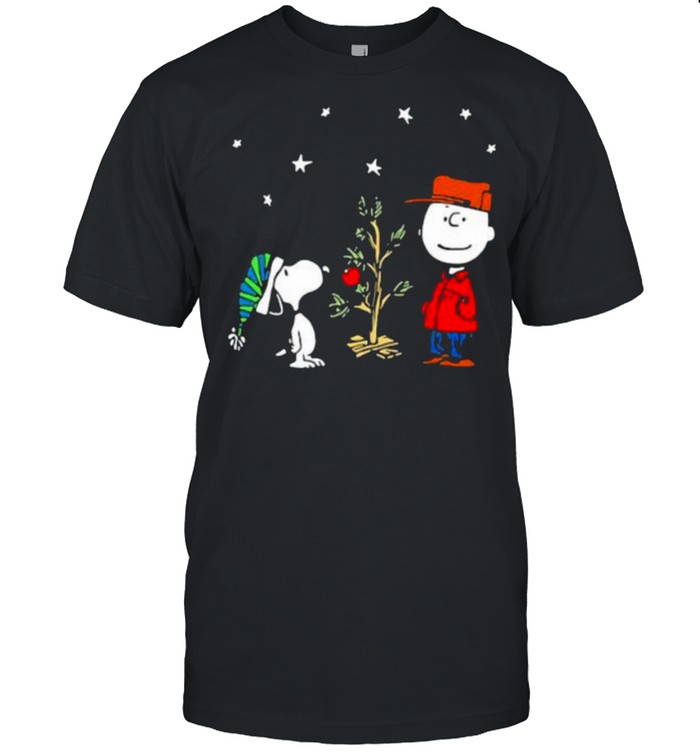 Snoopy And Charlie Plant A Tree T-Shirt Snoopy And Charlie Plant A Tree T-Shirt