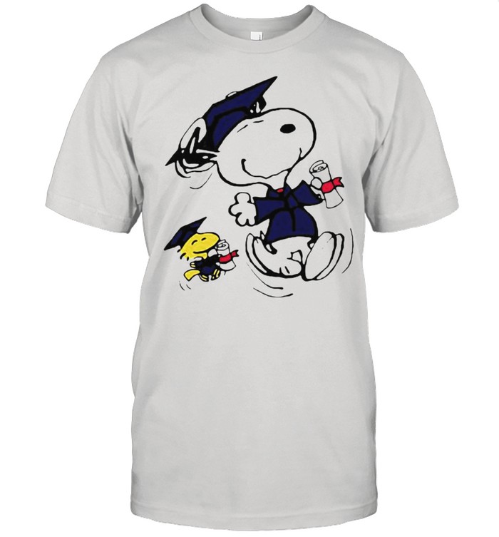 Snoopy And Woodstock Graduation Class T-Shirt