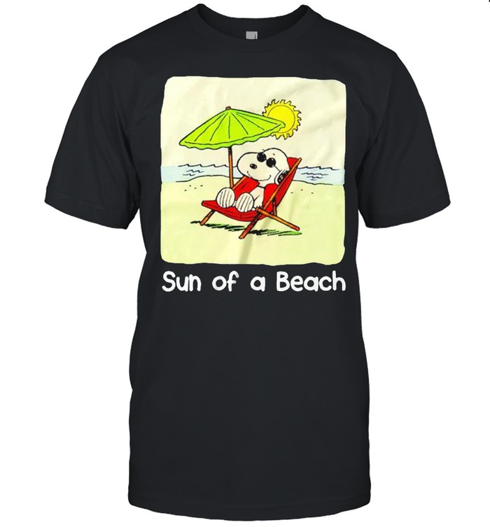 Snoopy Sun Of A Beach T-Shirt Snoopy Sun Of A Beach T-Shirt
