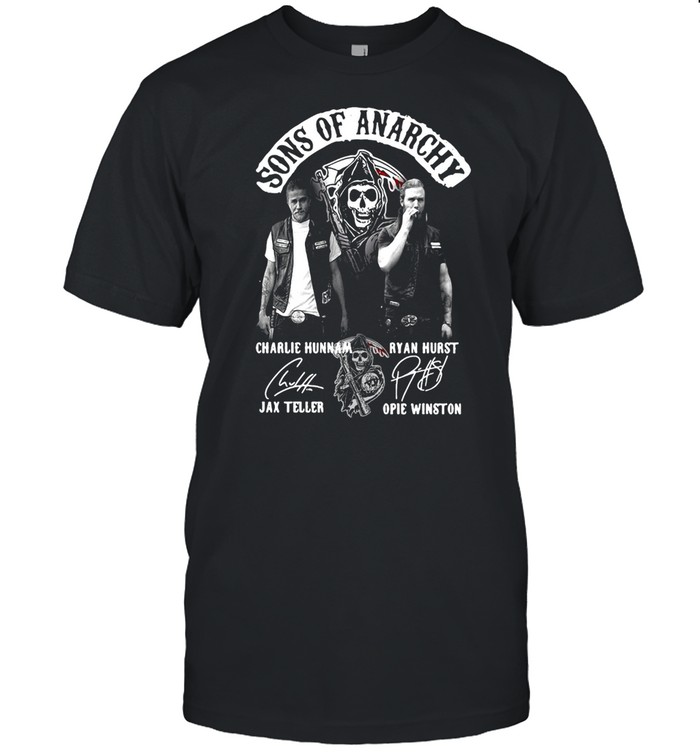 Sons Of Anarchy Charlie Hunnam Jax Teller Ryan Hurst Opie Winston T-Shirt