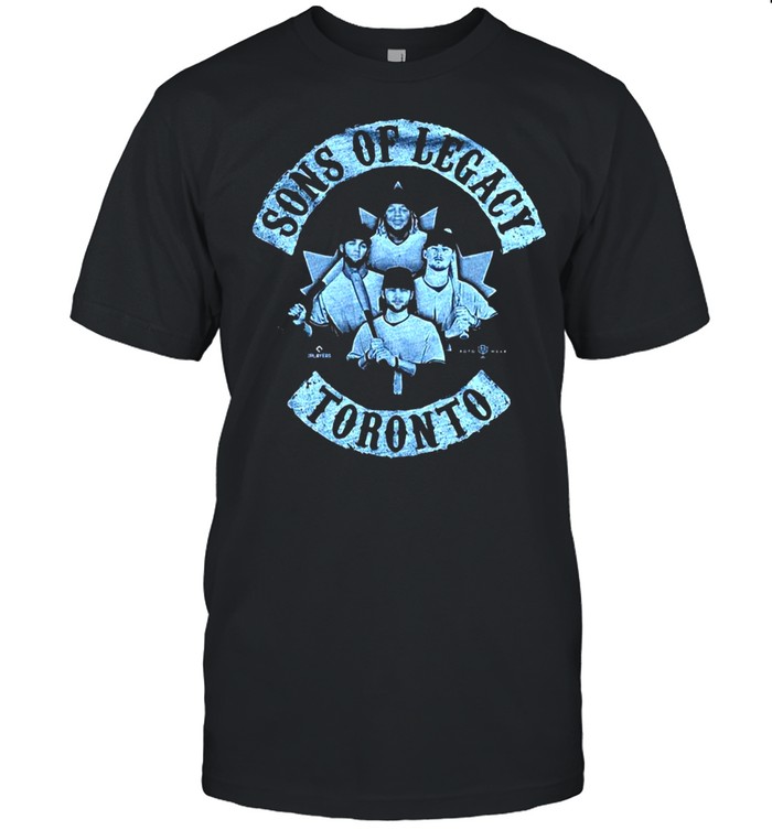 Sons Of Legacy Bo Bichette Vladimir Guerrero Jr-Cavan Biggio Lourdesgurriel Jr Toronto Baseball T-Shirt