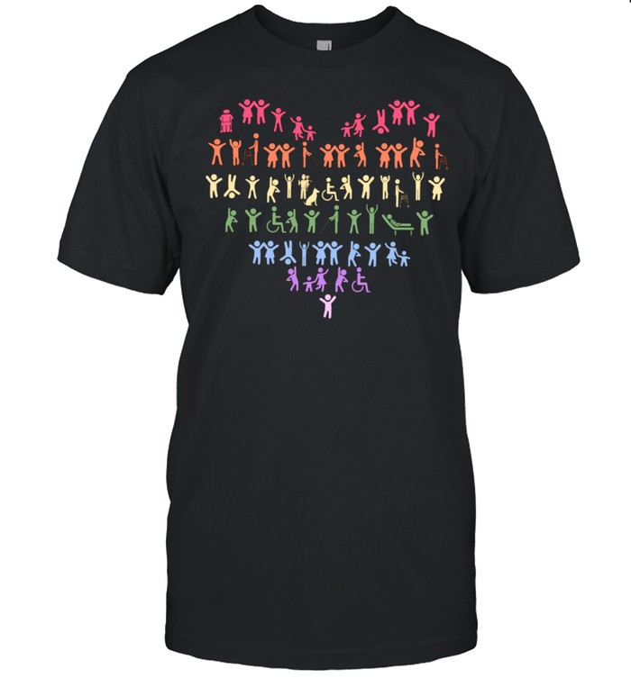 Special Needs Wheelchair Walker Special Education Teacher T-Shirt