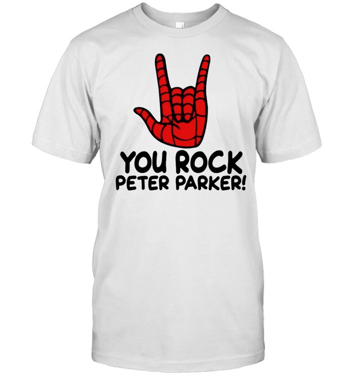 Spider-Man You Rock Peter Parker T-Shirt Spider-Man You Rock Peter Parker T-Shirt