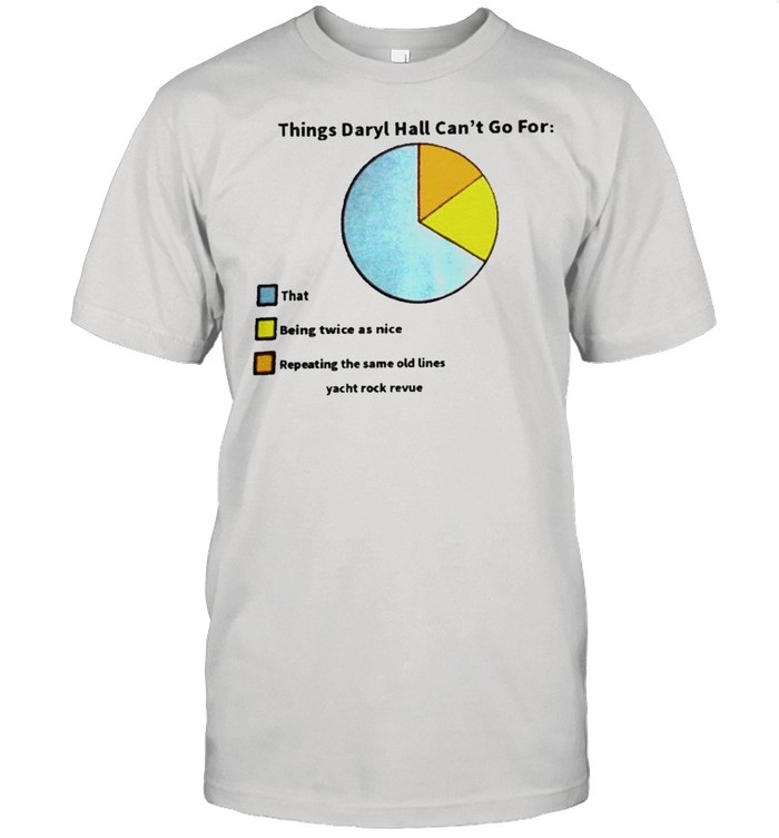 Things Daryl Hall Cant Go For That Being Twice As Nice T-Shirt Things Daryl Hall Cant Go For That Being Twice As Nice T-Shirt