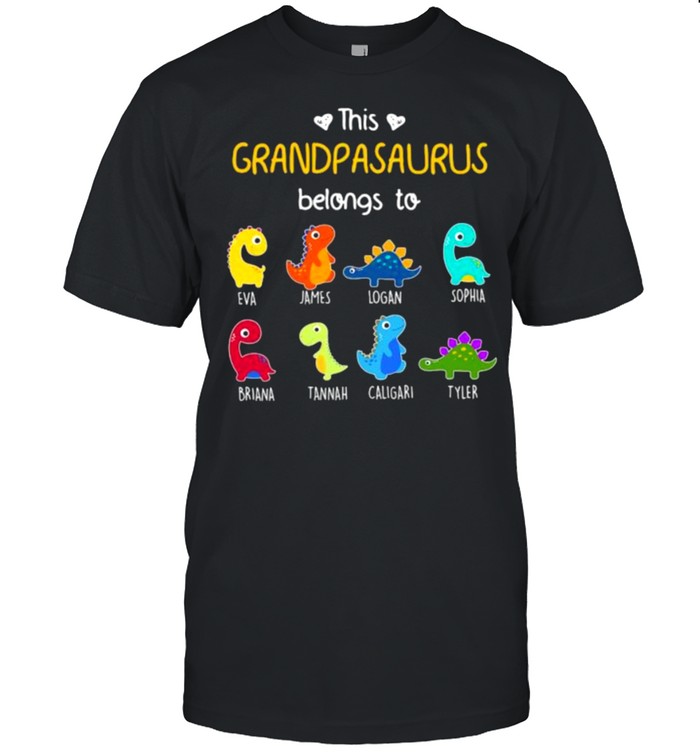 This Grandpasaurus Belong To Dinosaur T-Shirt This Grandpasaurus Belong To Dinosaur T-Shirt