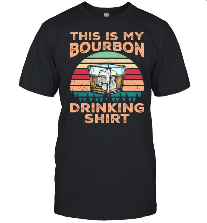 This Is My Bourbon Drinking Vintage T-Shirt This Is My Bourbon Drinking Vintage T-Shirt