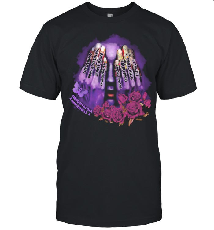 Throbbing Pins And Needles Joint Pain Rose Girl T-Shirt Throbbing Pins And Needles Joint Pain Rose Girl T-Shirt