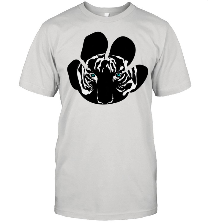 Tiger Eyes In Paw Cool Awesome Big Cat T-Shirt Tiger Eyes In Paw Cool Awesome Big Cat T-Shirt