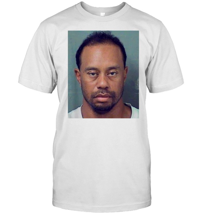 Tiger Woods Mugshot T-Shirt Tiger Woods Mugshot T-Shirt