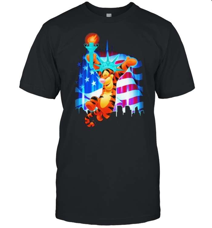 Tigger 4Th Of July Independence T-Shirt