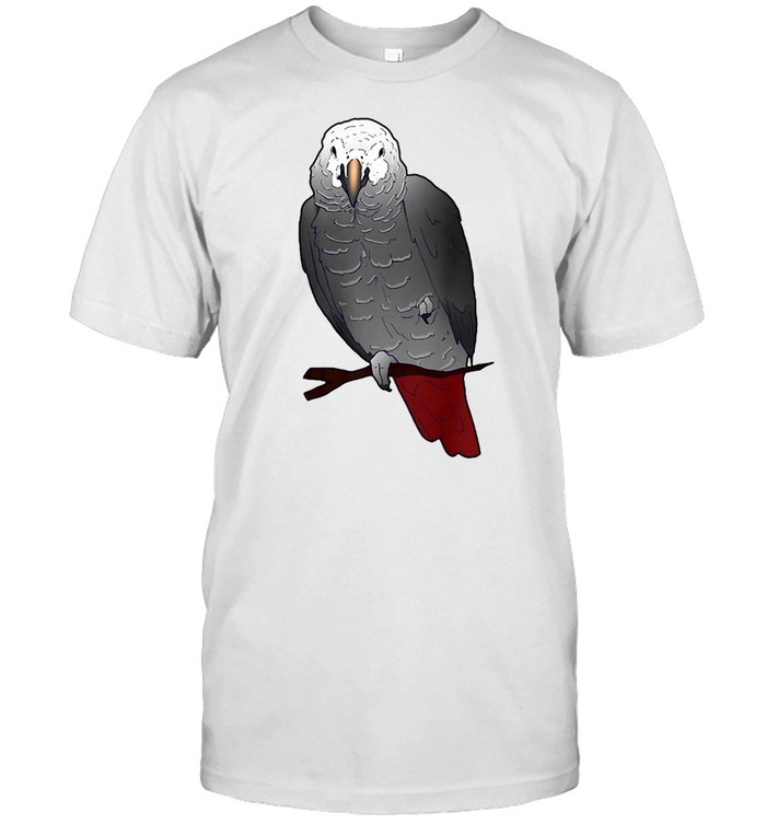 Timneh African Grey Parrot Perching T-Shirt