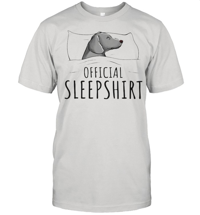 Weimaraner Official Sleepshirt T-Shirt