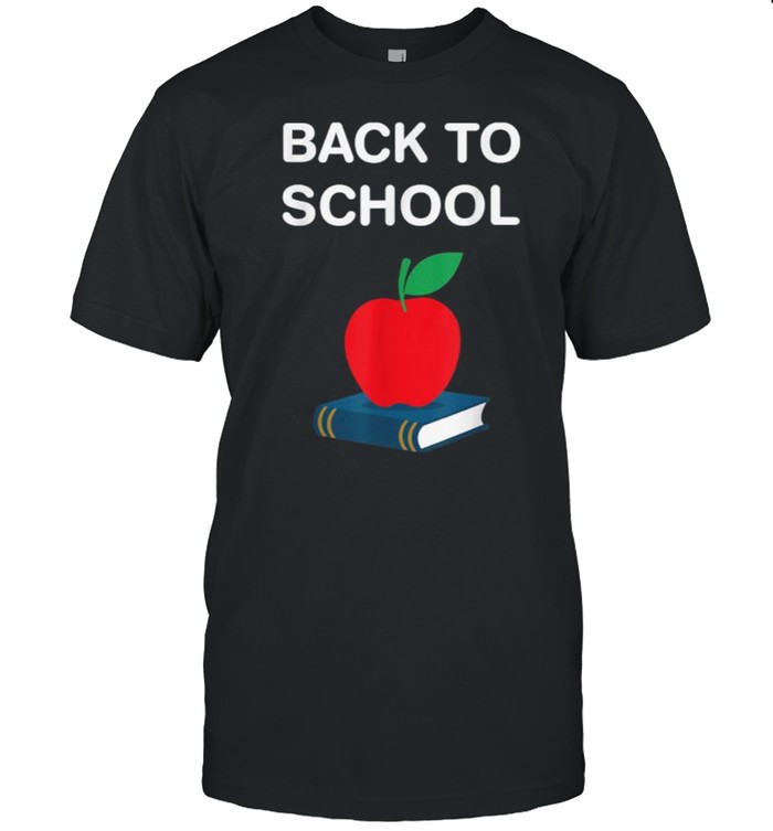 Welcome Back To School Apple Book T-Shirt Welcome Back To School Apple Book T-Shirt