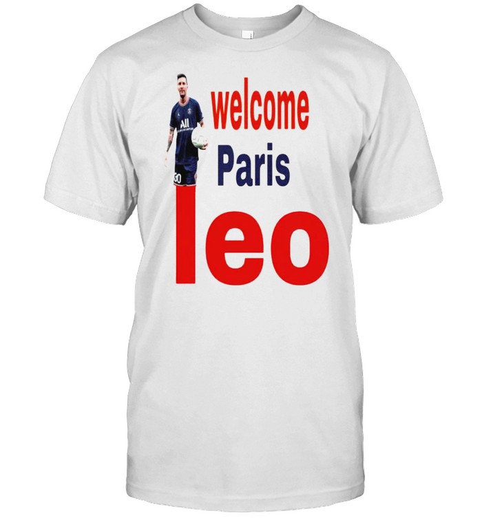 Welcome Paris Lionel Messi T-Shirt