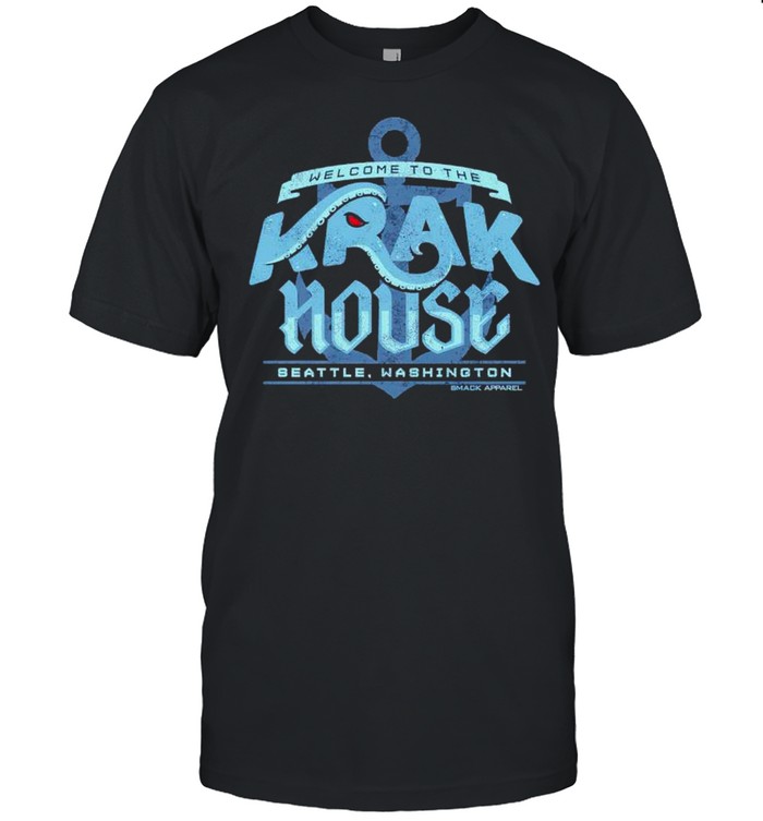 Welcome To The Krak House Seattle Hockey T-Shirt
