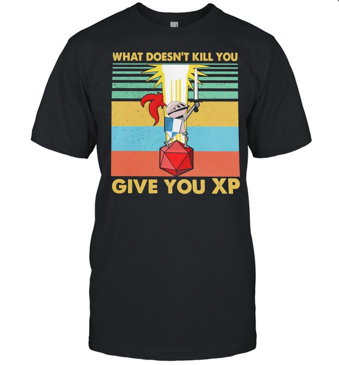 What Doesnt Kill You Give You Xp Vintage T-Shirt