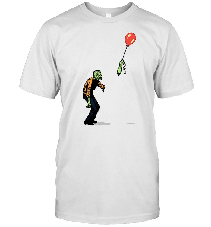 Zombie Amputated Hand Holding Balloon T-Shirt