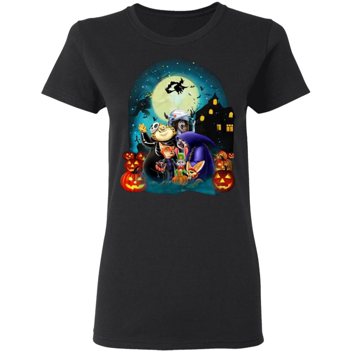 Zootopia-Halloween-Pumpkin G500l Gildan Ladies’ 5.3 Oz. T-Shirt
