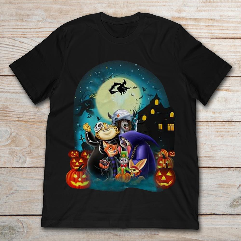 Zootopia Halloween Pumpkin T-Shirt