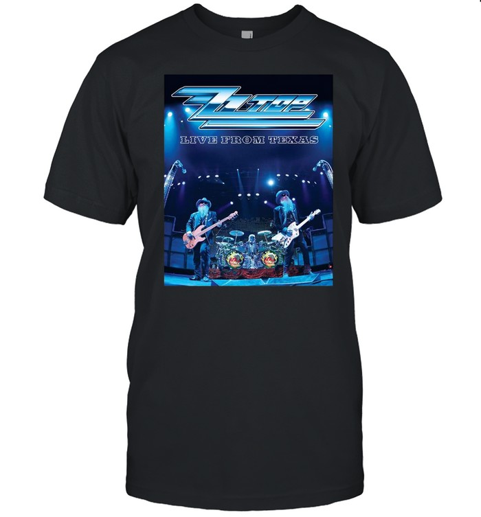 Zz Top Band Tour Live From Texas T-Shirt