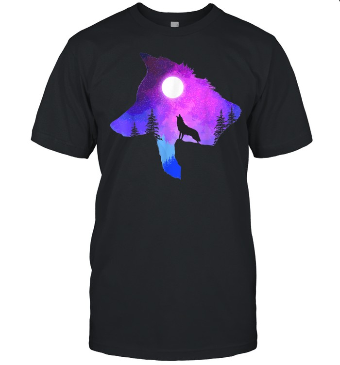 Howling Wolf Spirit Animal Moon Indigenous Native T-Shirt Howling Wolf Spirit Animal Moon Indigenous Native T-Shirt