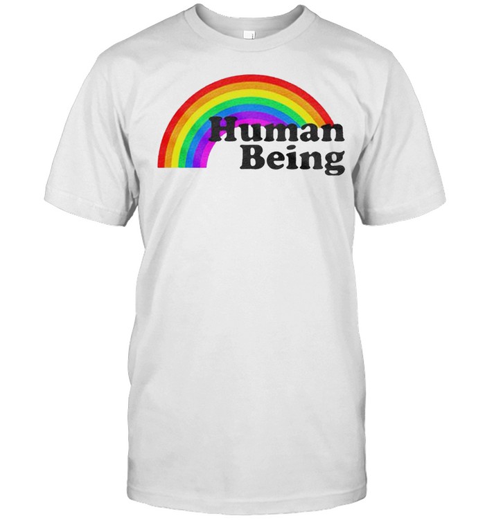 Human Being Rainbow Ringer T-Shirt