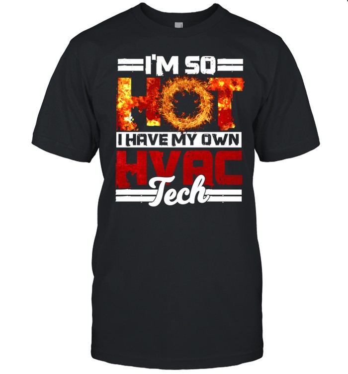 Hvac Technician Wife Design On Back Of Clothing T-Shirt Hvac Technician Wife Design On Back Of Clothing T-Shirt