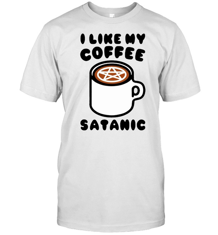 I Like My Coffee Satanic T-Shirt