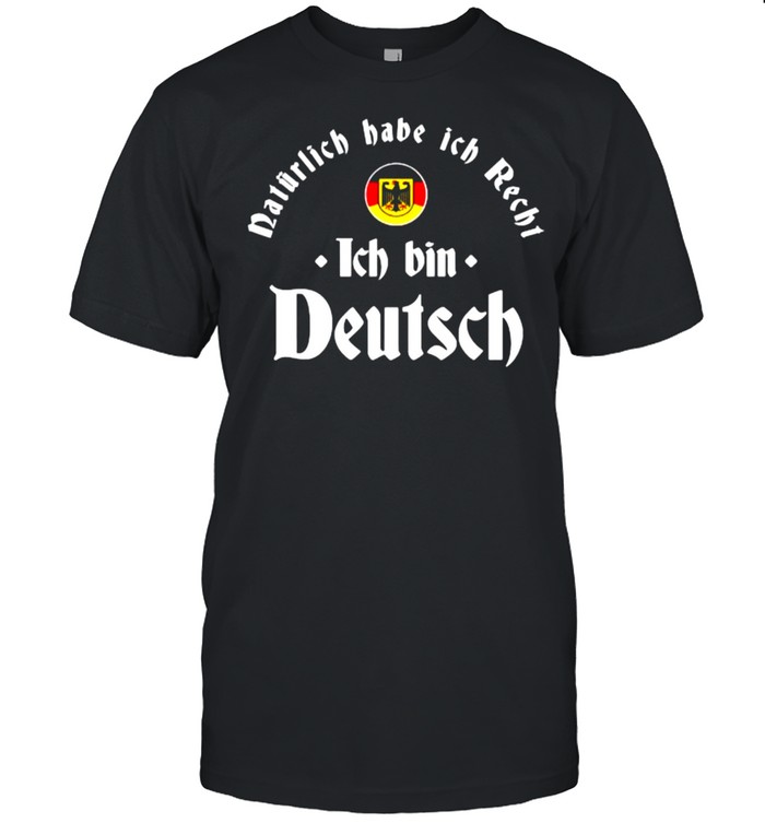 Ich Bin Deutsch Roots German Heritage T-Shirt