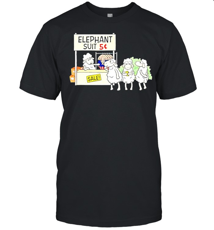 In Elephants Suit Sale T-Shirt