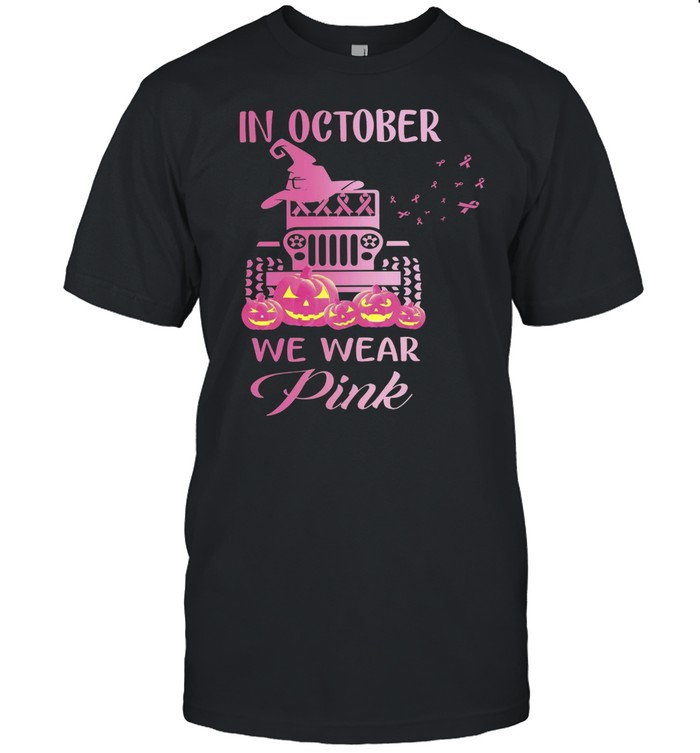 In October We Wear Pink T-Shirt