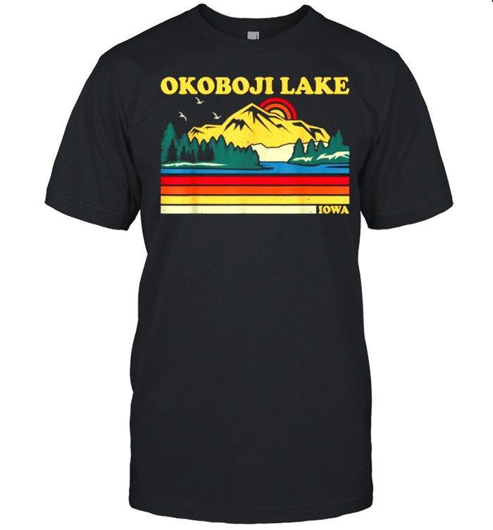 Iowa Okoboji Lake Vintage T-Shirt Iowa Okoboji Lake Vintage T-Shirt