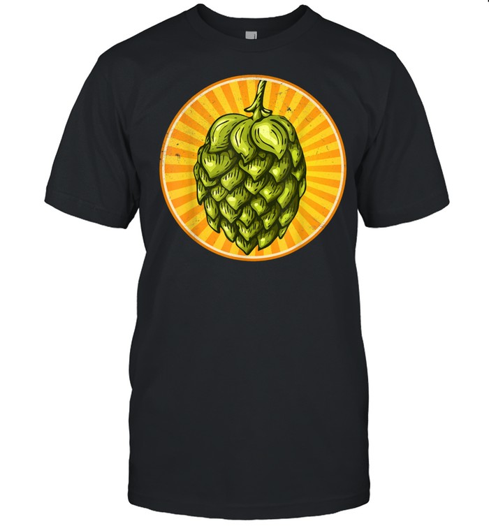 Ipa Craft Beer Hops Logo T-Shirt