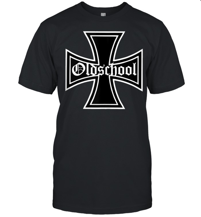 Iron Cross Oldschool Biker T-Shirt