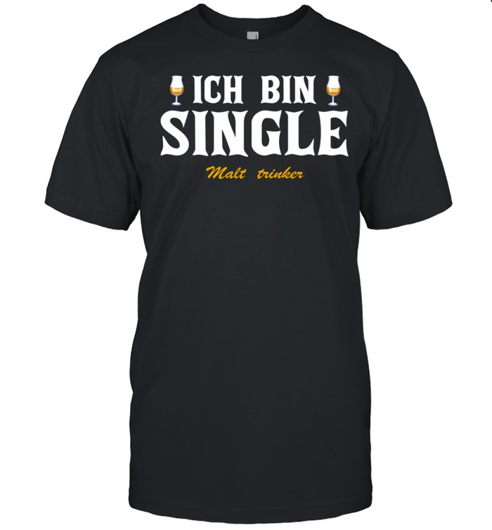 Islay Lustiges Ich Bin Single Malt Whisky Trinker Langarmshirt T-Shirt