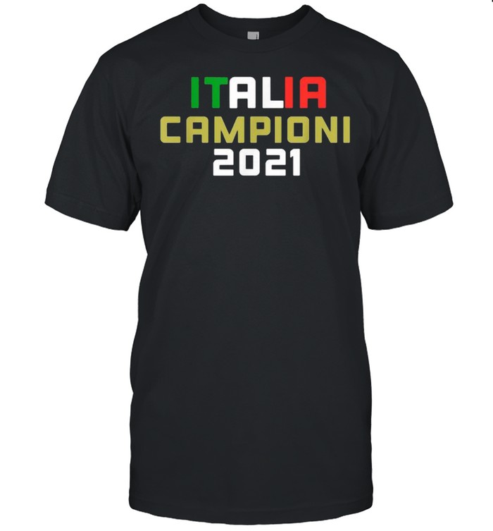 Italia 2021 Campioni Italy Champions Jersey Soccer T-Shirt