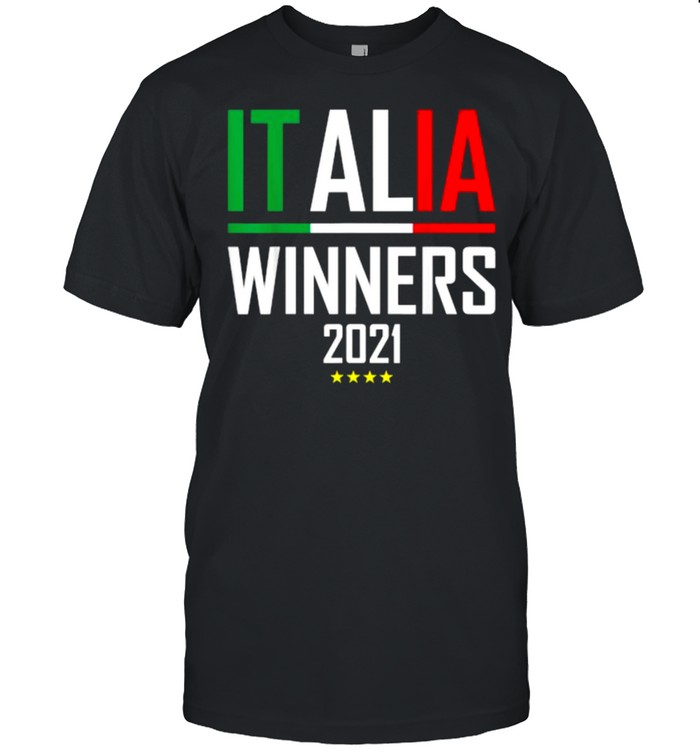 Italia Winners 2021 Collectible Jersey Soccer Italian T-Shirt