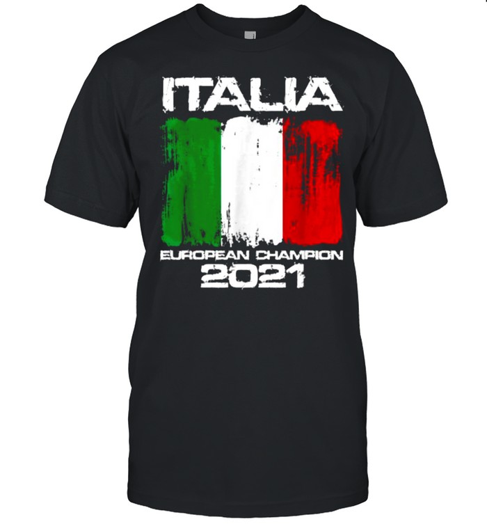 Italian European Champion 2021 Football Italy Flag T-Shirt