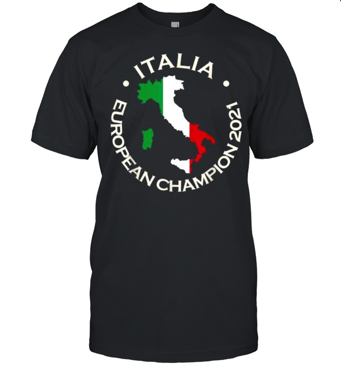 Italian Flag European Champion 2021 Football T-Shirt
