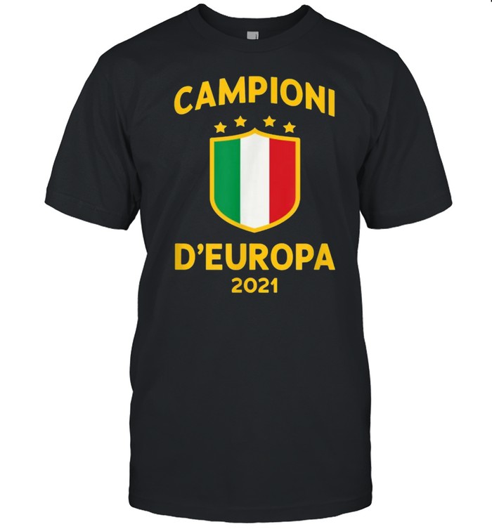 Italy Football Champions Of Europe 2021 T-Shirt