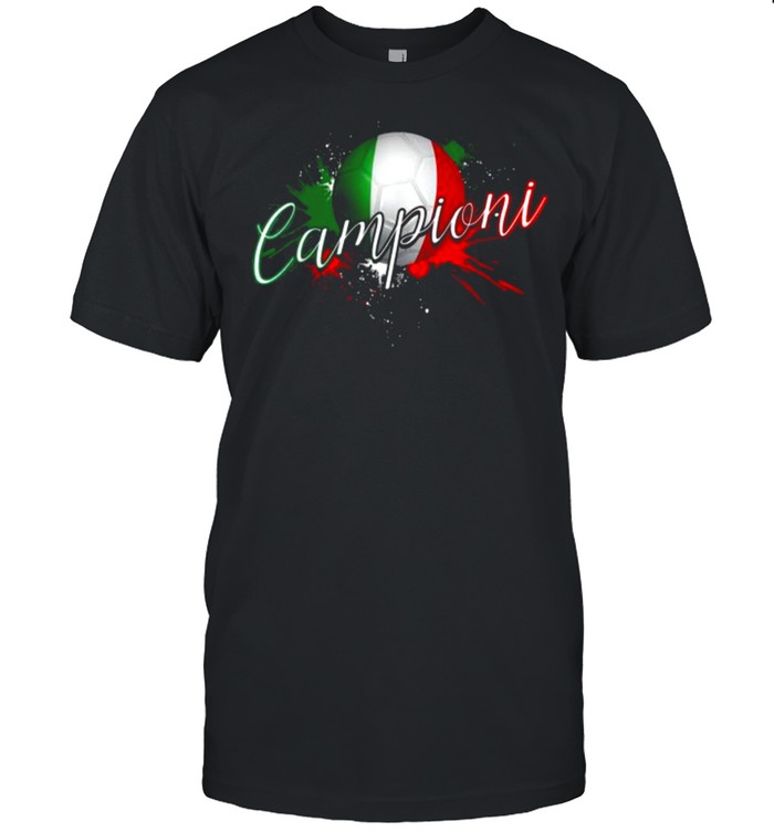 Italy Futbol Champion 2020 Italian Pride Campioni T-Shirt