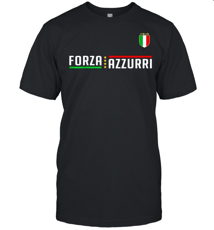 Italy Jersey Soccer National Football Forza Azzurri 2021 T-Shirt Italy Jersey Soccer National Football Forza Azzurri 2021 T-Shirt
