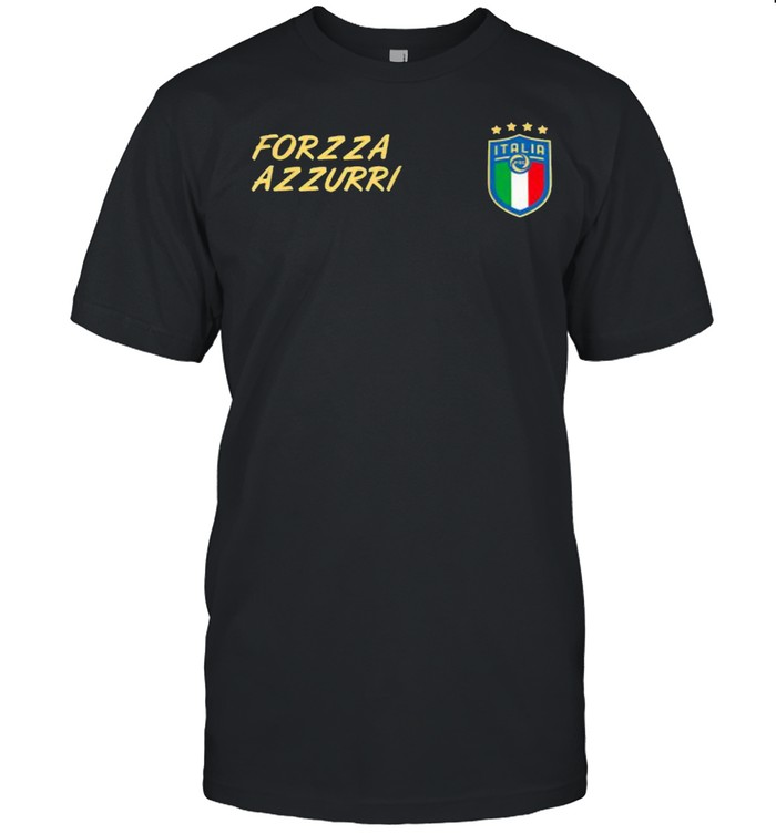 Italy Soccer Jersey Italia Flag Forza Azzurri Football T-Shirt