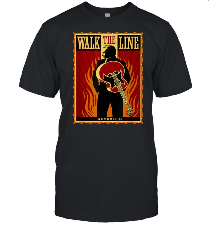 I Walk The Line Vaporware Johnnys Arts Cash American Singers T-Shirt I Walk The Line Vaporware Johnnys Arts Cash American Singers T-Shirt