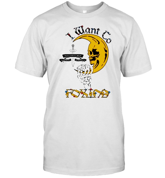 I Want To Foxing Moon T-Shirt